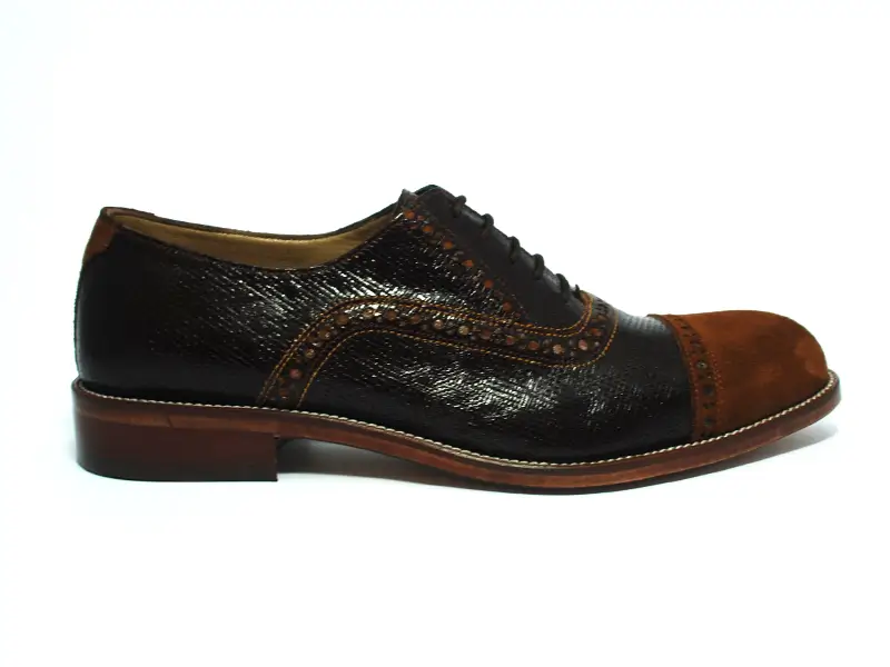 Kahverengi Çift Yüzlü Erkek Klasik Ayakkabı 3