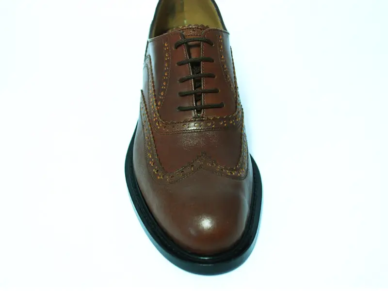 Kahverengi Deri Erkek Klasik Ayakkabı 4