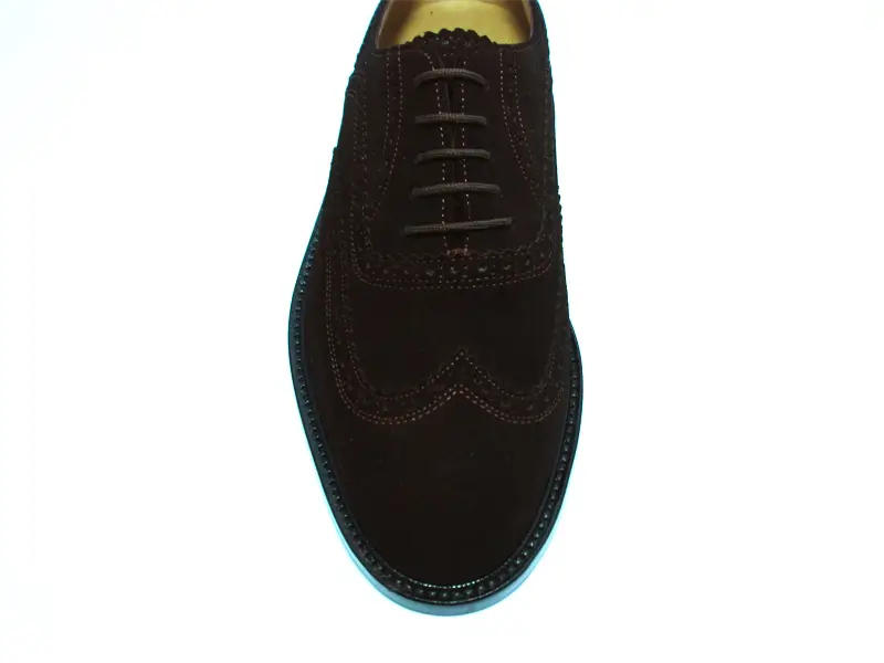 Kahverengi Süet Deri Erkek Klasik Ayakkabı 4