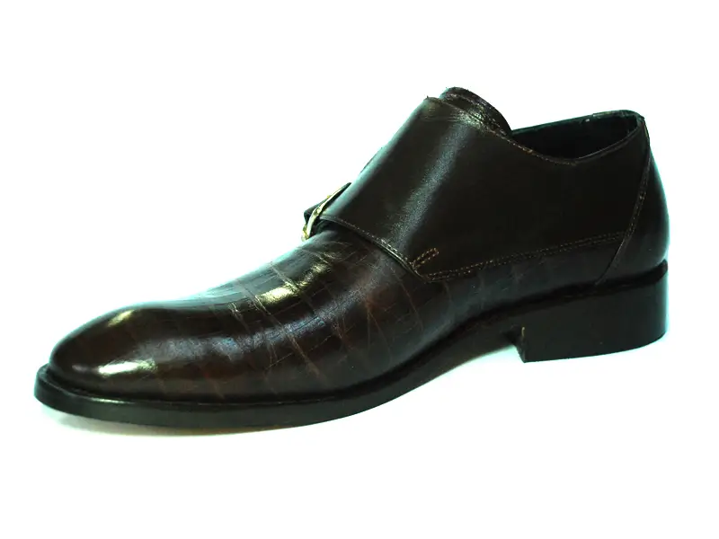 Kahverengi Tokalı Erkek Klasik Ayakkabı 2