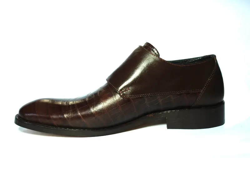 Kahverengi Tokalı Erkek Klasik Ayakkabı