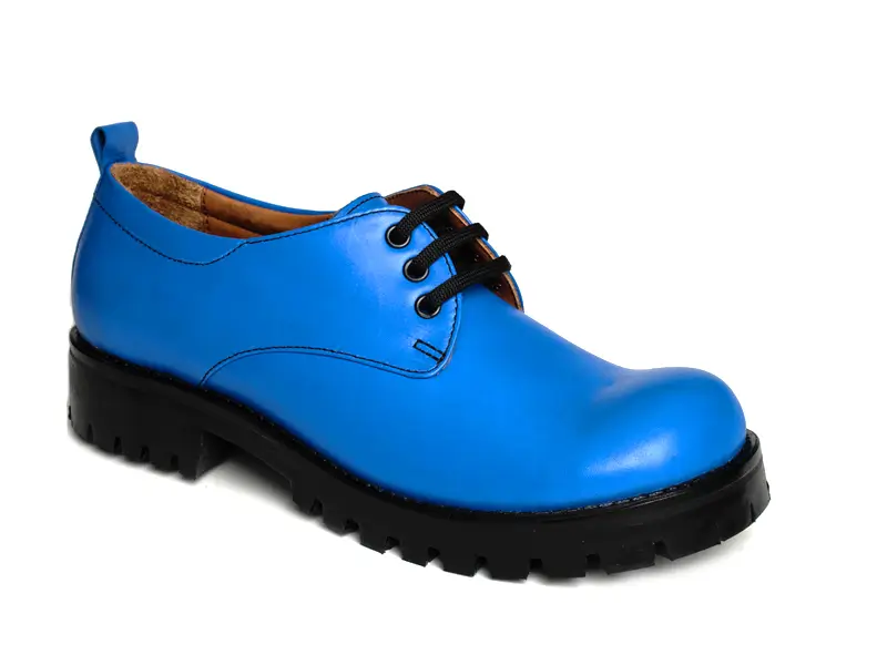 Mavi Palyaço Burun Kadın Ayakkabı 2