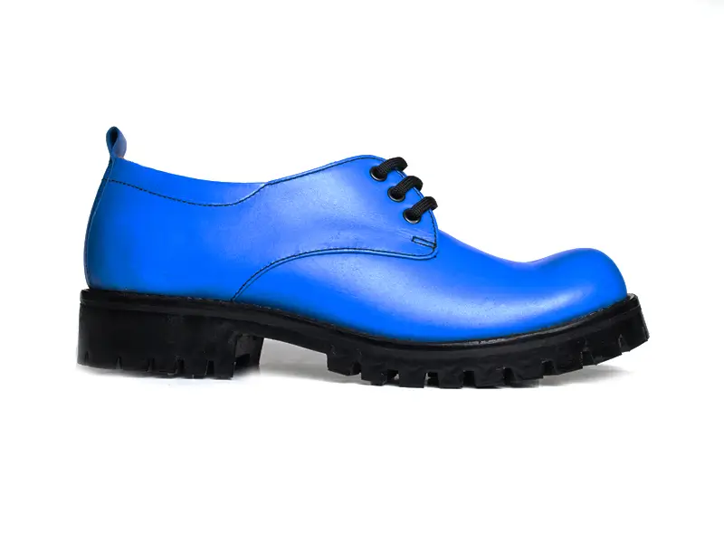 Mavi Palyaço Burun Kadın Ayakkabı 3