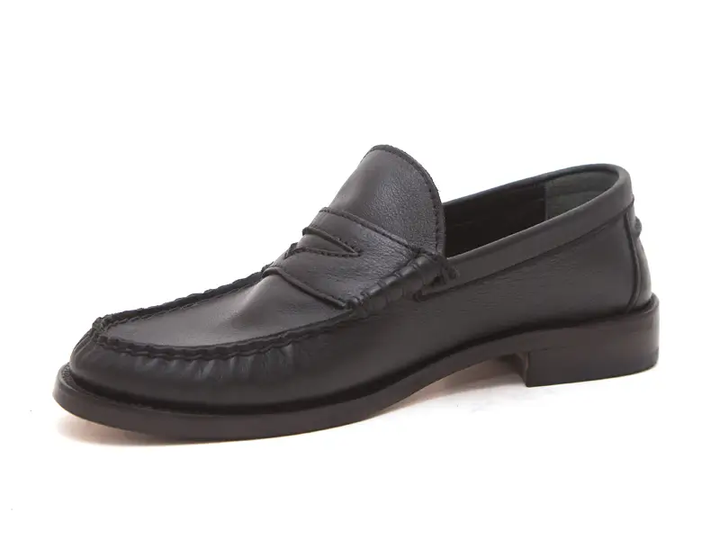 Siyah Loafer Erkek Klasik Ayakkabı 2