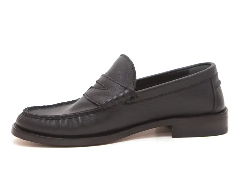 Siyah Loafer Erkek Klasik Ayakkabı