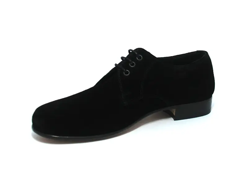 Siyah Süet Erkek Klasik Ayakkabı 2