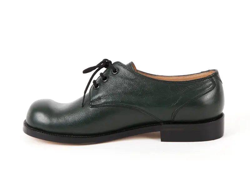 Yeşil Deri Kadın Klasik Ayakkabı