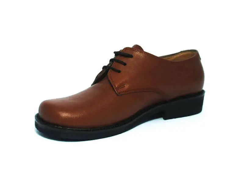 Kahverengi Deri Kadın Klasik Ayakkabı 2