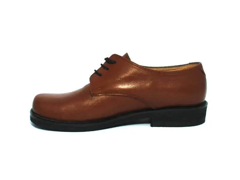 Kahverengi Deri Kadın Klasik Ayakkabı