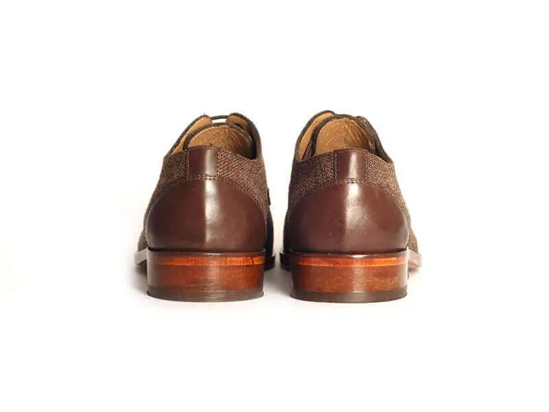 Kahverengi Erkek Keten Ayakkabı 6