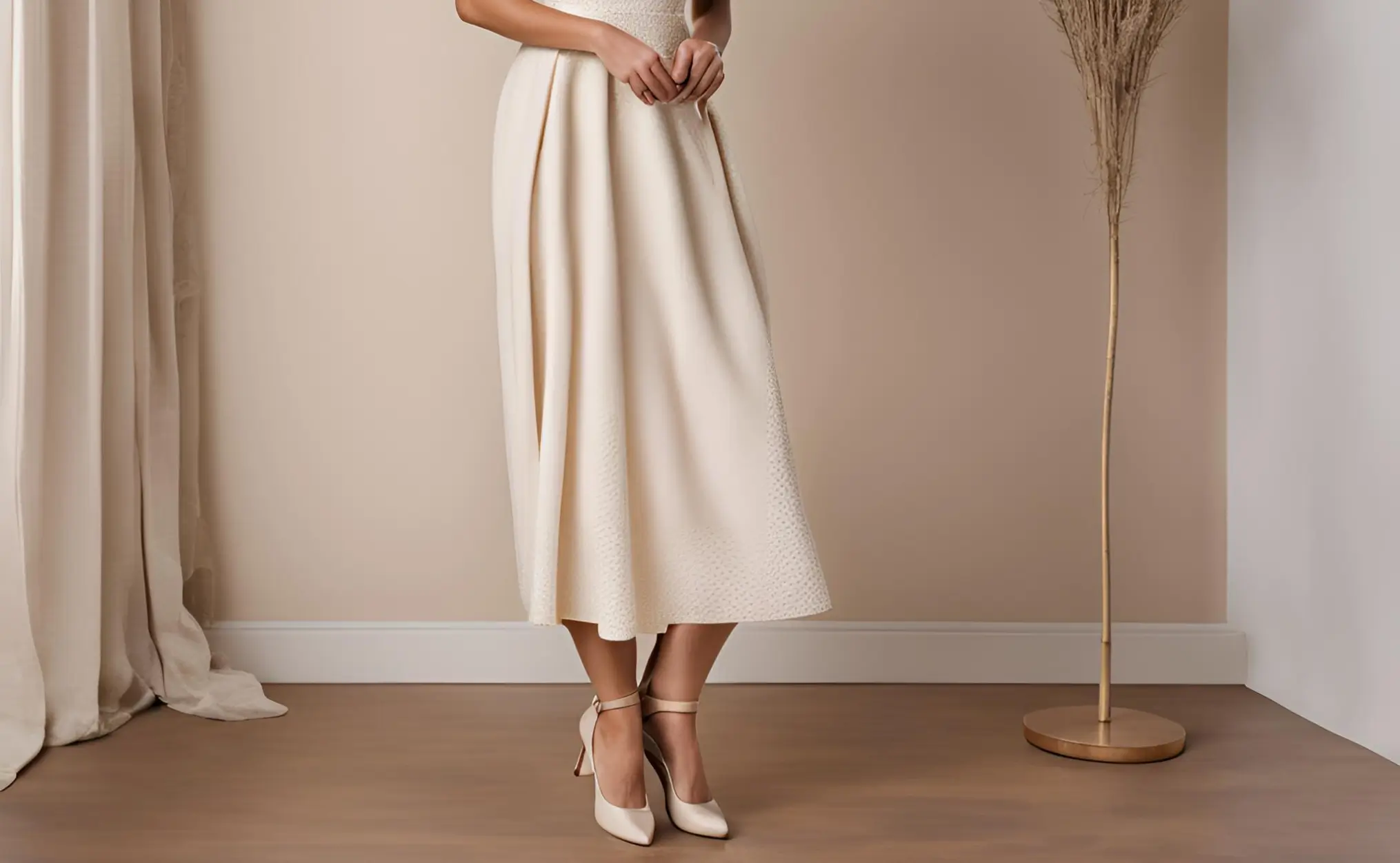 Krem Elbise Altına Ne Renk Ayakkabı Giyilir? Krem Elbise Altına Ne Renk Ayakkabı Giyilir?