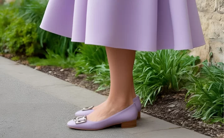 Lila Elbise Altına Ne Renk Ayakkabı Giyilir?