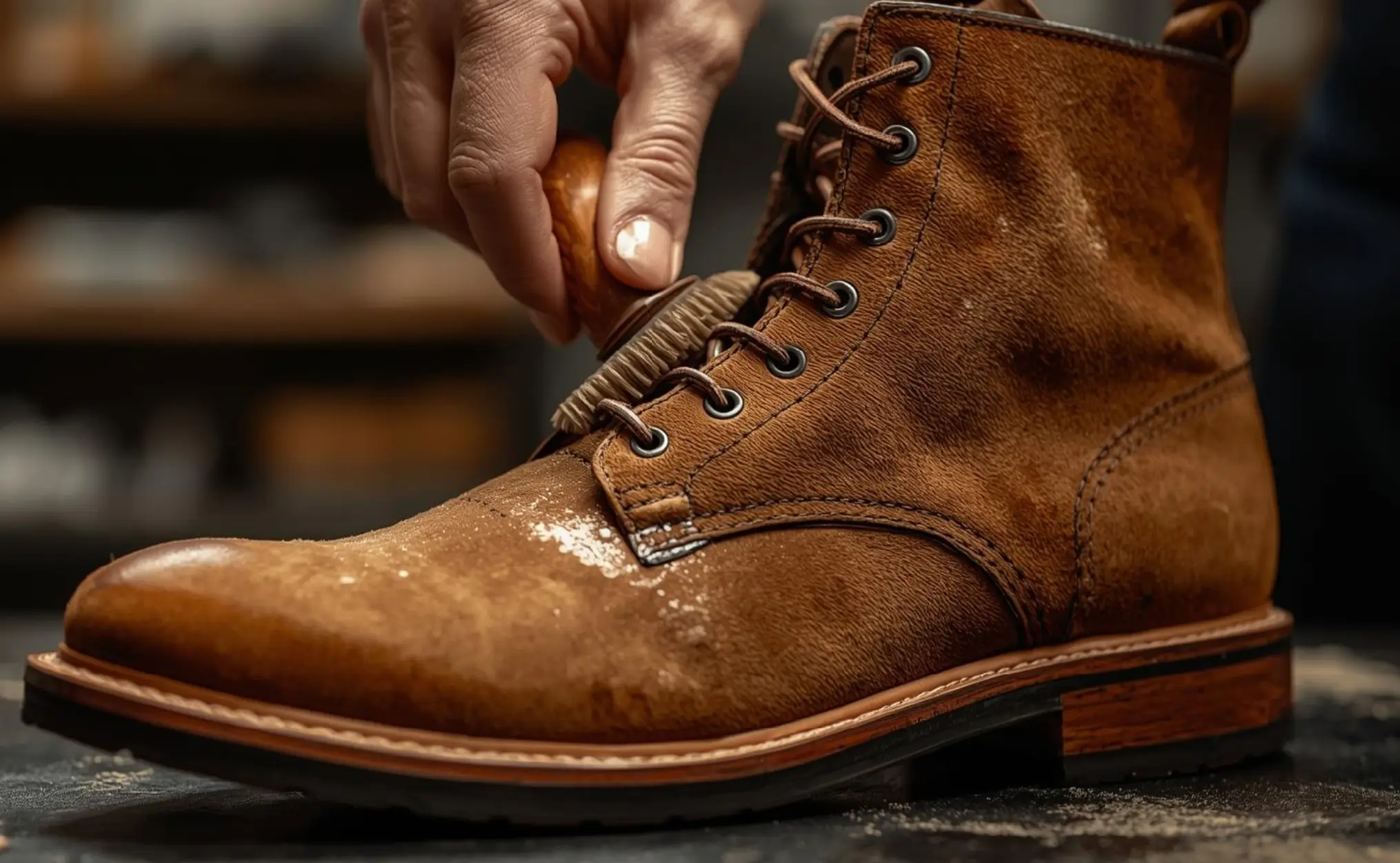 Süet Çizme Nasıl Temizlenir?